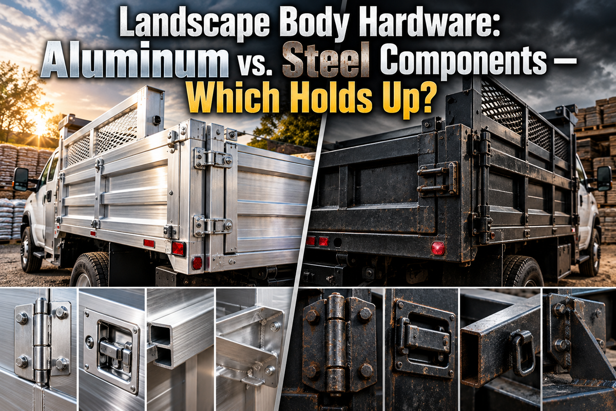 Landscape Body Hardware: Aluminum vs. Steel Components — Which Holds Up?