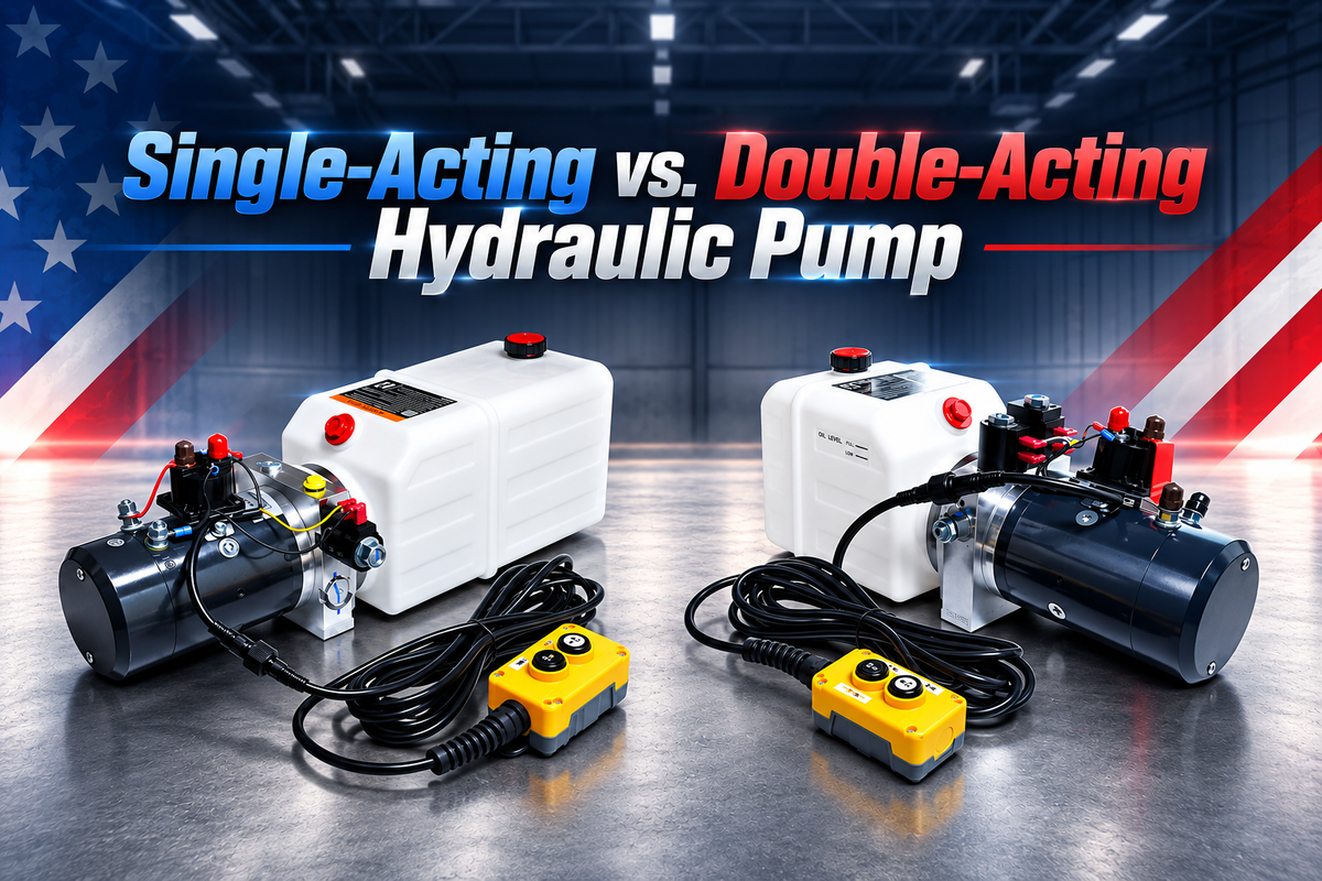 Single-Acting vs. Double-Acting Hydraulic Pump: Which Is Right for Your Application?