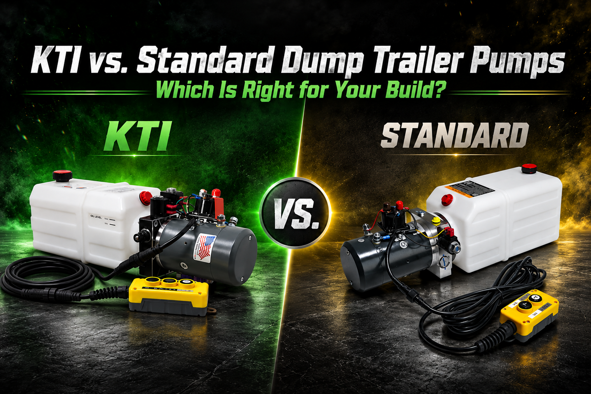 KTI vs. Standard Dump Trailer Pumps: Which Is Right for Your Build?
