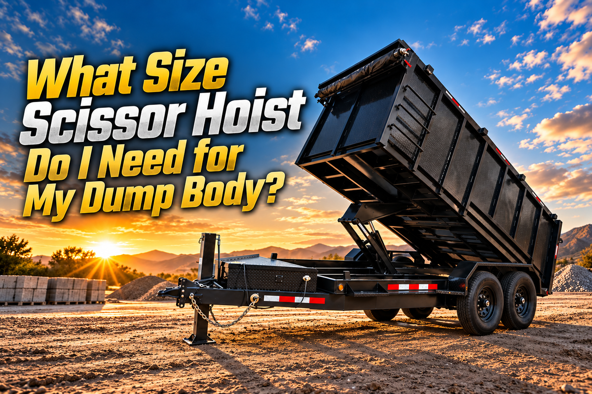 What Size Scissor Hoist Do I Need for My Dump Body?