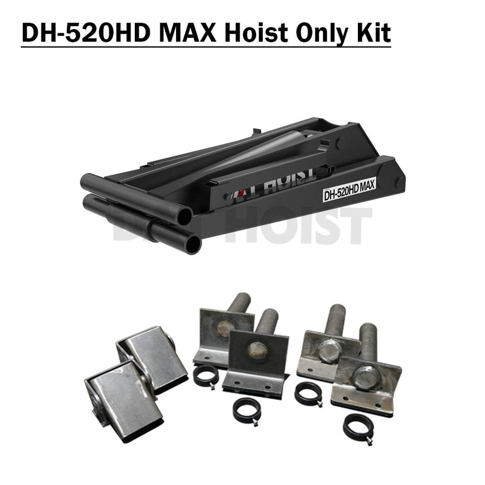 10 Ton Heavy-Duty MAX Hydraulic Scissor Hoist for 12–16' Dump Body | DH-520HD MAX