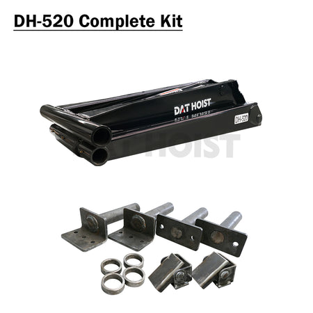 10 Ton Hydraulic Scissor Hoist  – Fits 12–16' Dump Body | DH-520 Pro for Trailer
