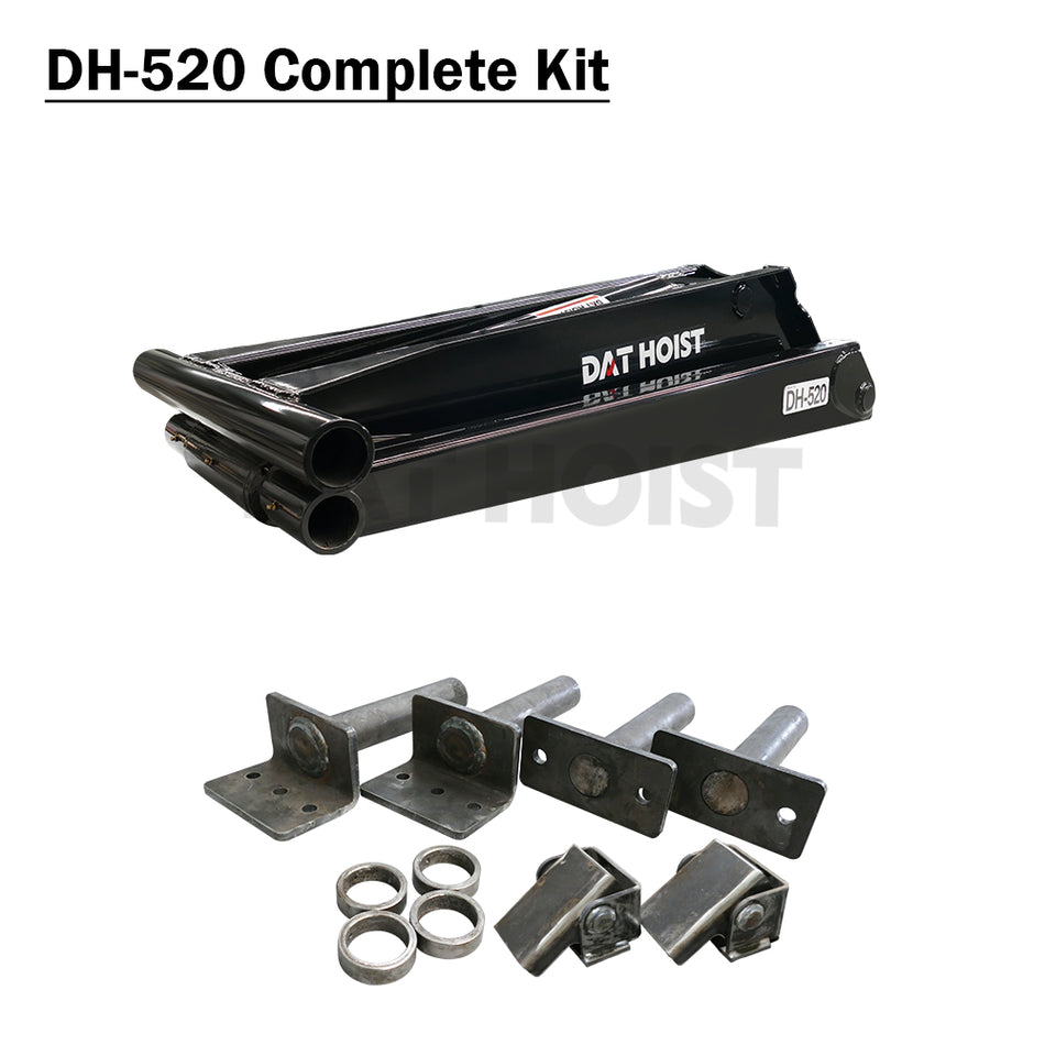 10 Ton Hydraulic Scissor Hoist  – Fits 12–16' Dump Body | DH-520 Pro for Trailer