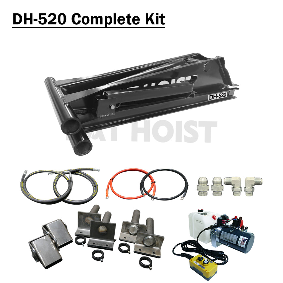 10 Ton Hydraulic Scissor Hoist Kit for 12–16' Dump Body | DH-520