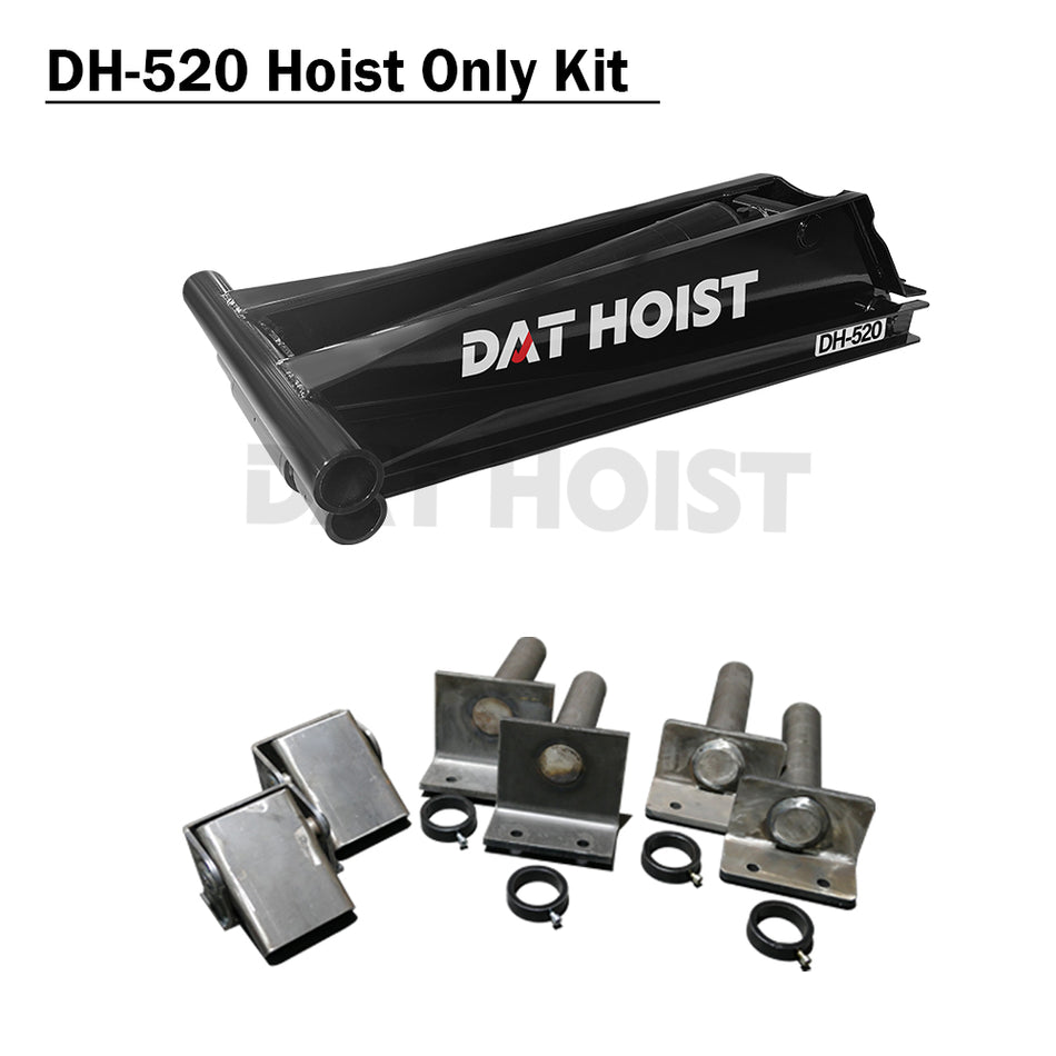 10 Ton Hydraulic Scissor Hoist for 12–16' Dump Body | DH-520 Short Lower Arm