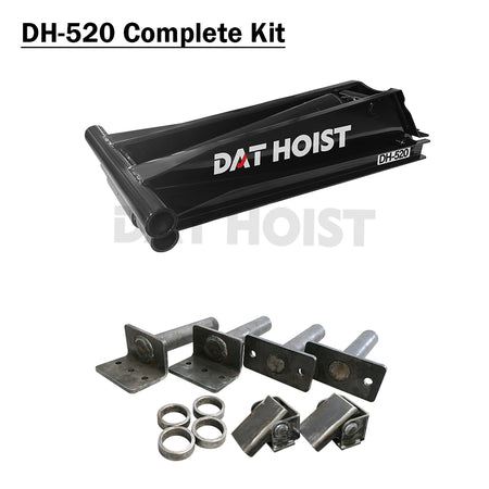 10 Ton Hydraulic Scissor Hoist for 12–16' Dump Body | DH-520 for Trailer