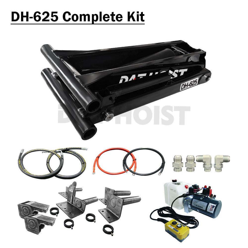 12 Ton Hydraulic Scissor Hoist Kit for 16–20' Dump Body | DH-625