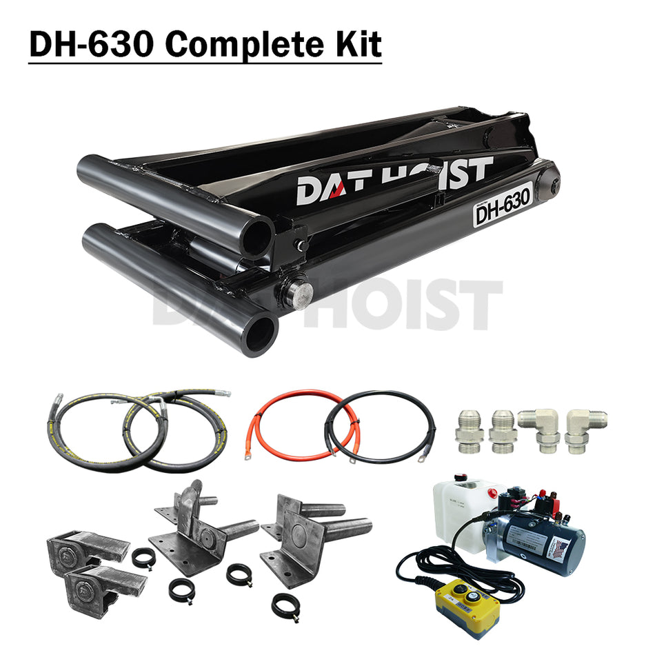 14 Ton Hydraulic Scissor Hoist Kit for 18–24' Dump Body | DH-630