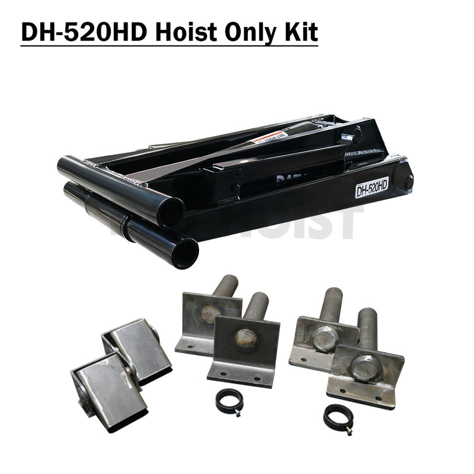 10 Ton Heavy-Duty Hydraulic Scissor Hoist for 12–16' Dump Body | DH-520HD for Truck