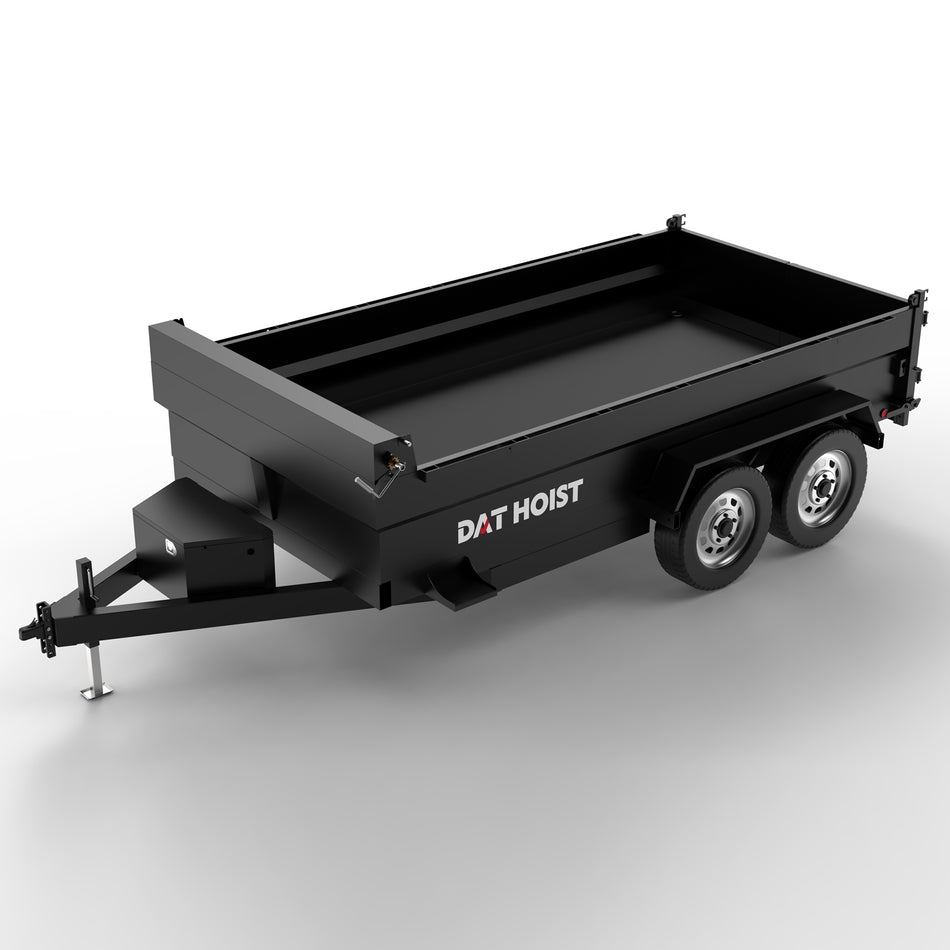14FT Trailer Body (2FT Side Height) 3D Model