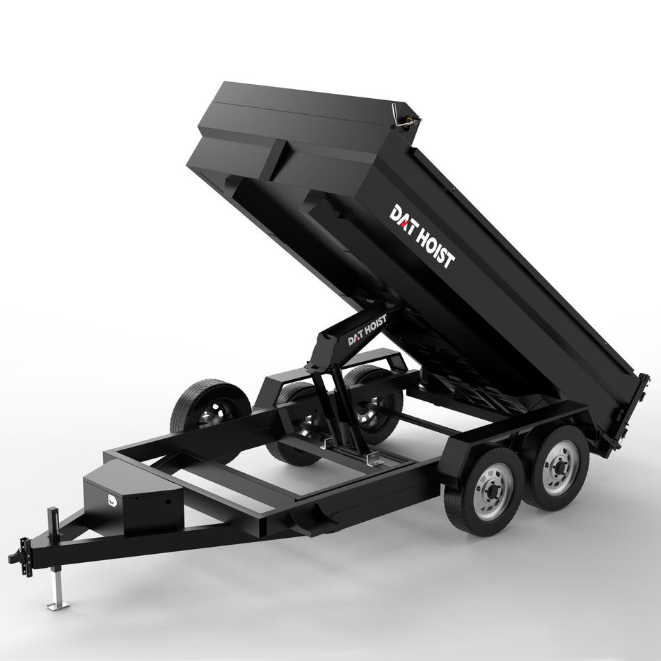 14FT Trailer Body (2FT Side Height) 3D Model