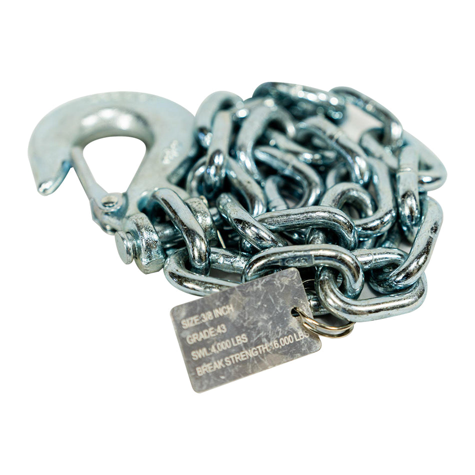 Security Chain with Hook, Grade 43, 16K, 3/8″