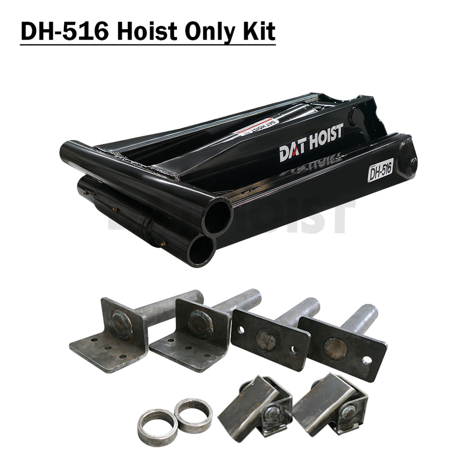 8 Ton Hydraulic Scissor Hoist for 10–14' Dump Body | DH-516  Pro for Trailer