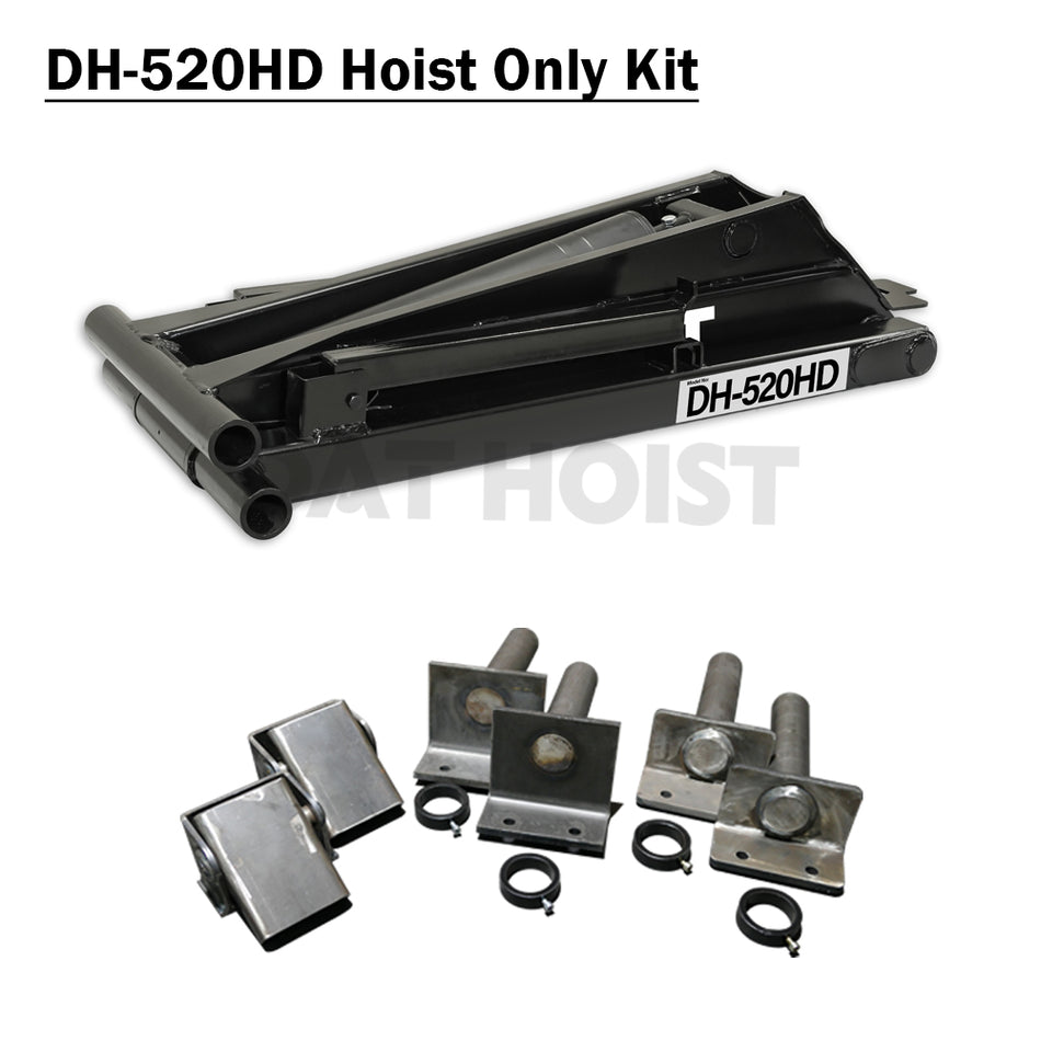 10 Ton Heavy-Duty Hydraulic Scissor Hoist for 12–16' Dump Body | DH-520HD for Truck