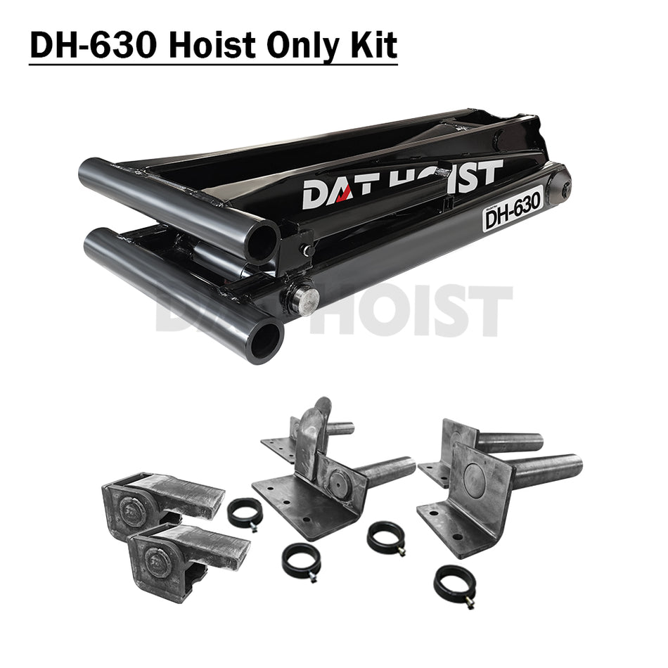 14 Ton Hydraulic Scissor Hoist for 18–24' Dump Body | DH-630 for Truck