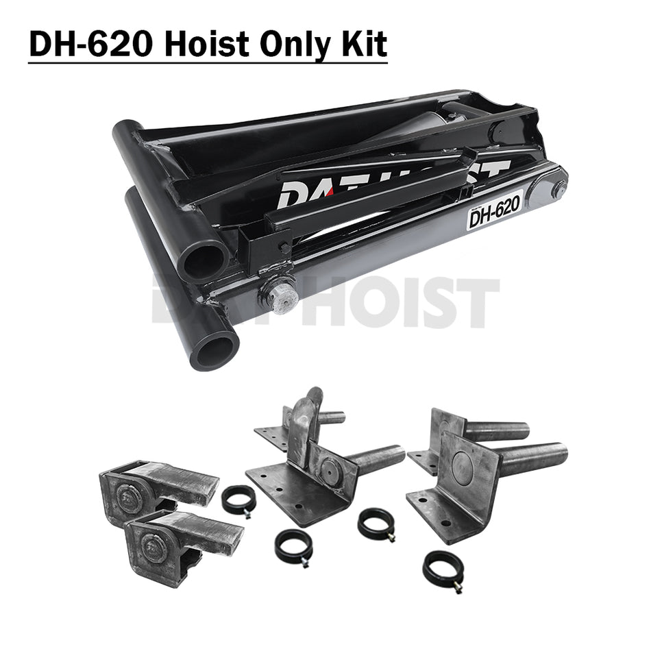 12 Ton Hydraulic Scissor Hoist for 16–18' Dump Body | DH-620 for Truck