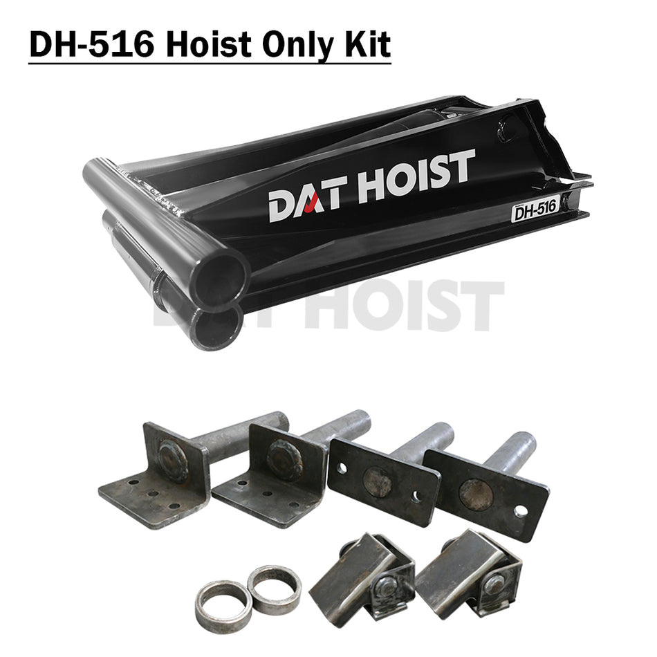8 Ton Hydraulic Scissor Hoist for 10–14' Dump Body | DH-516 for Trailer
