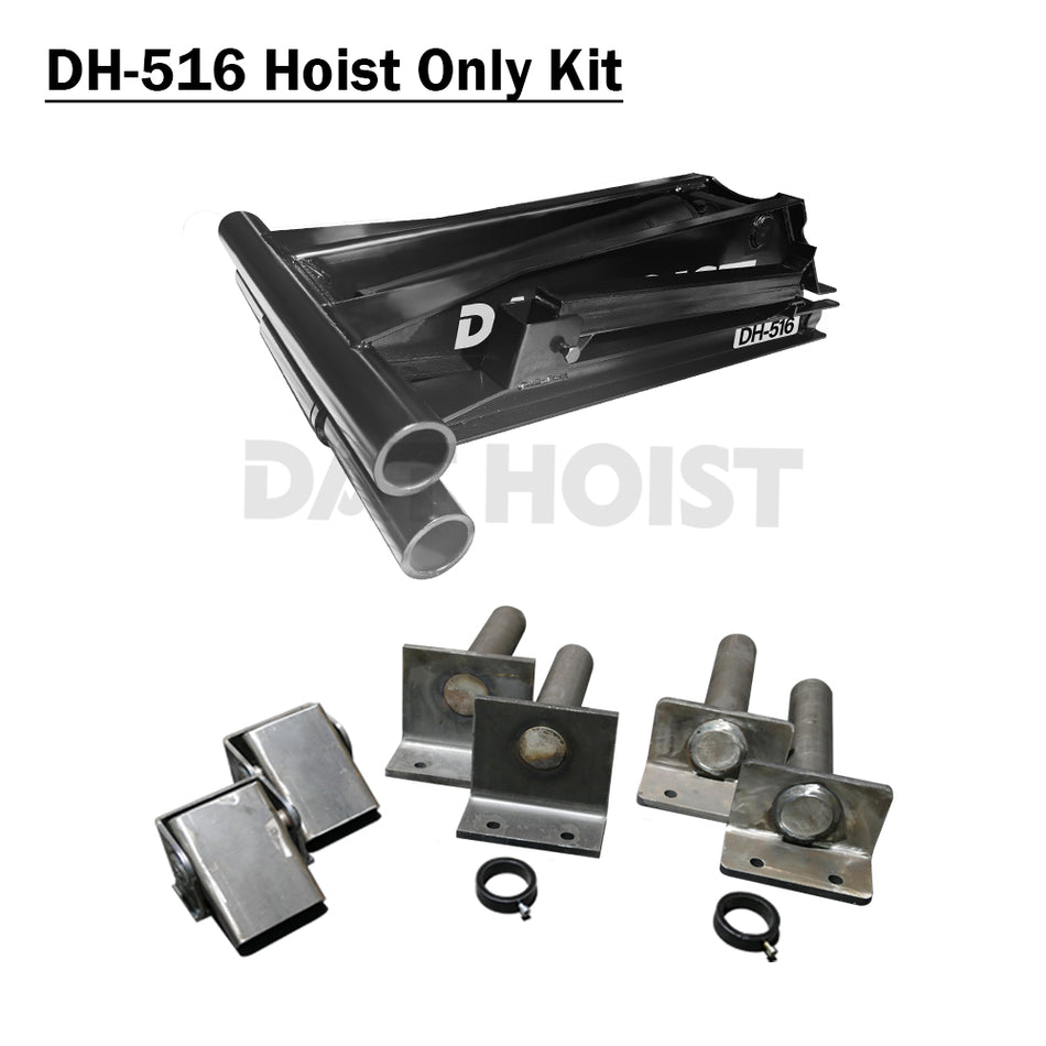 8 Ton Hydraulic Scissor Hoist for 10–14' Dump Body | DH-516 for Truck