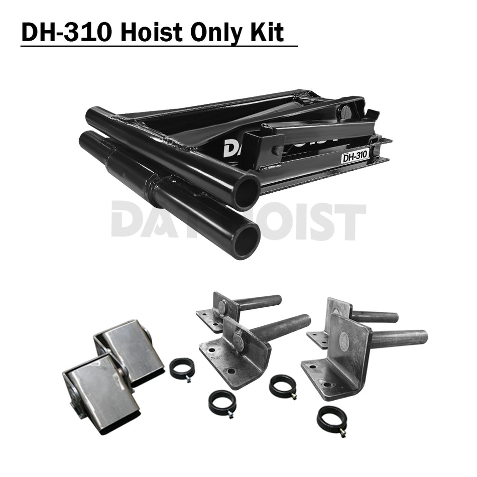 3 Ton Hydraulic Scissor Hoist for 8–10' Dump Body – DH-310