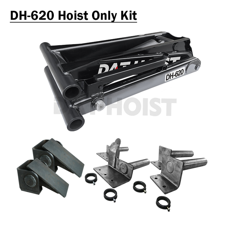 12 Ton Hydraulic Scissor Hoist for 16–18' Dump Body | DH-620 for Truck