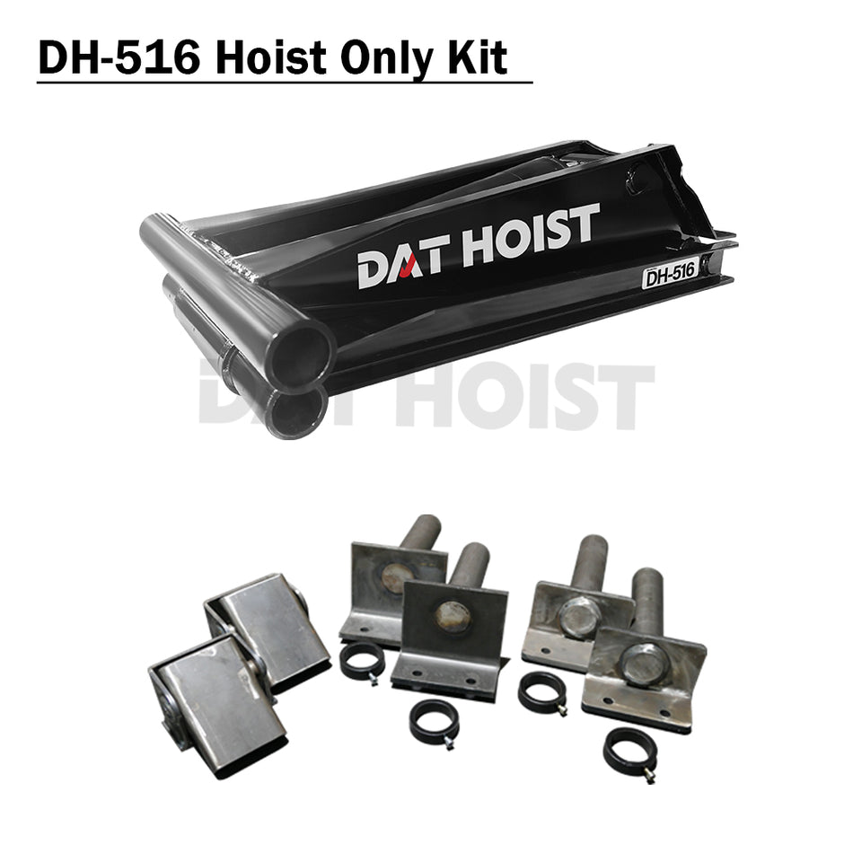 8 Ton Hydraulic Scissor Hoist for 10–14' Dump Body | DH-516-Shorter Lower Arm