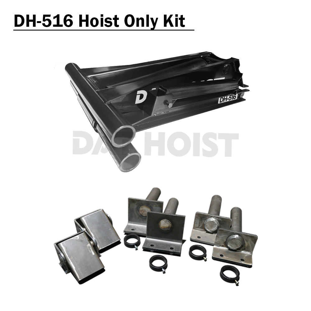 8 Ton Hydraulic Scissor Hoist for 10–14' Dump Body | DH-516