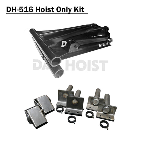 8 Ton Hydraulic Scissor Hoist for 10–14' Dump Body | DH-516