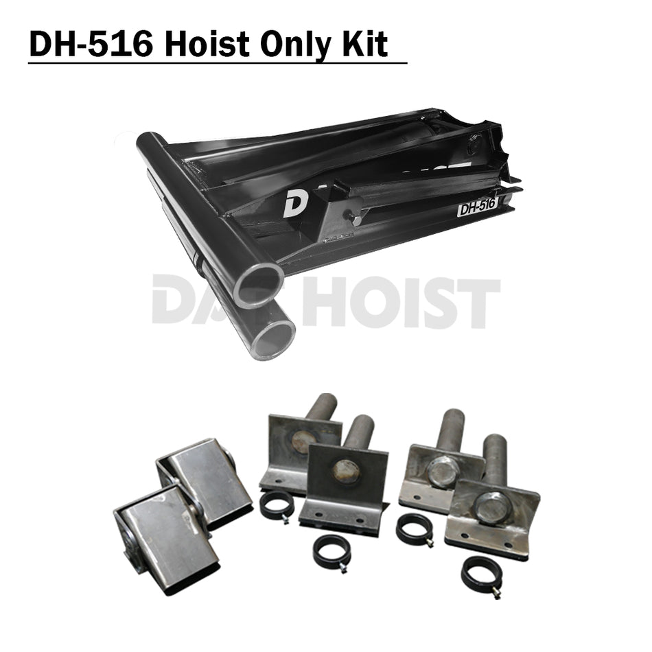 8 Ton Hydraulic Scissor Hoist for 10–14' Dump Body | DH-516